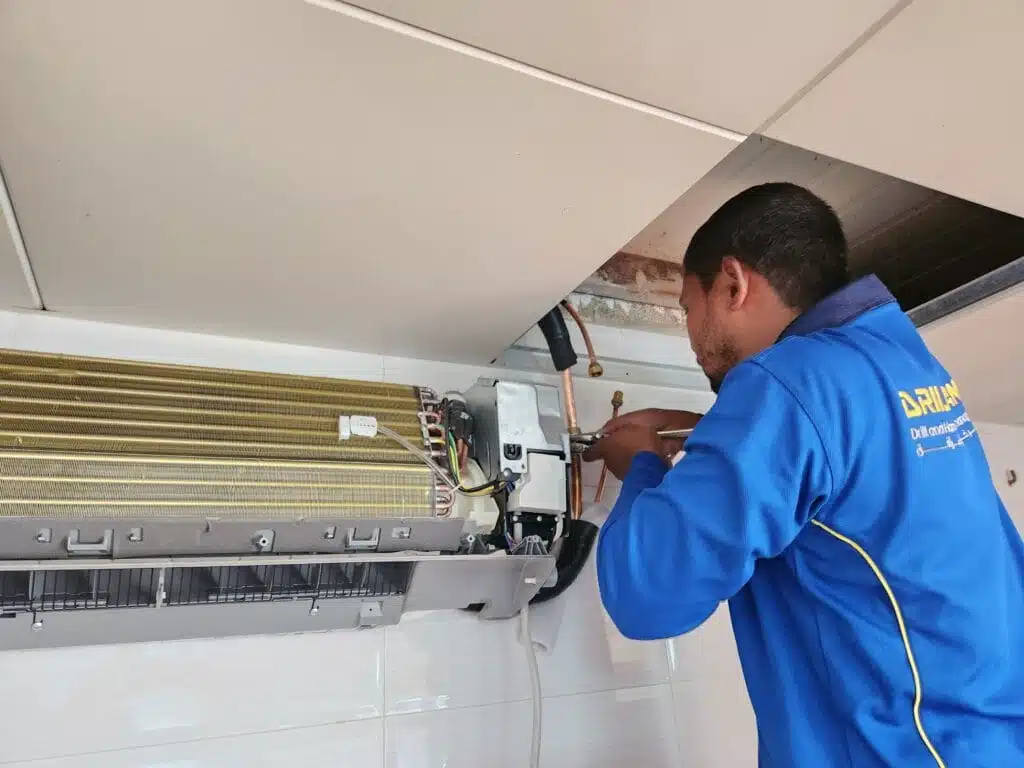 AC Split Unit Routine Maintenance and Cleaning