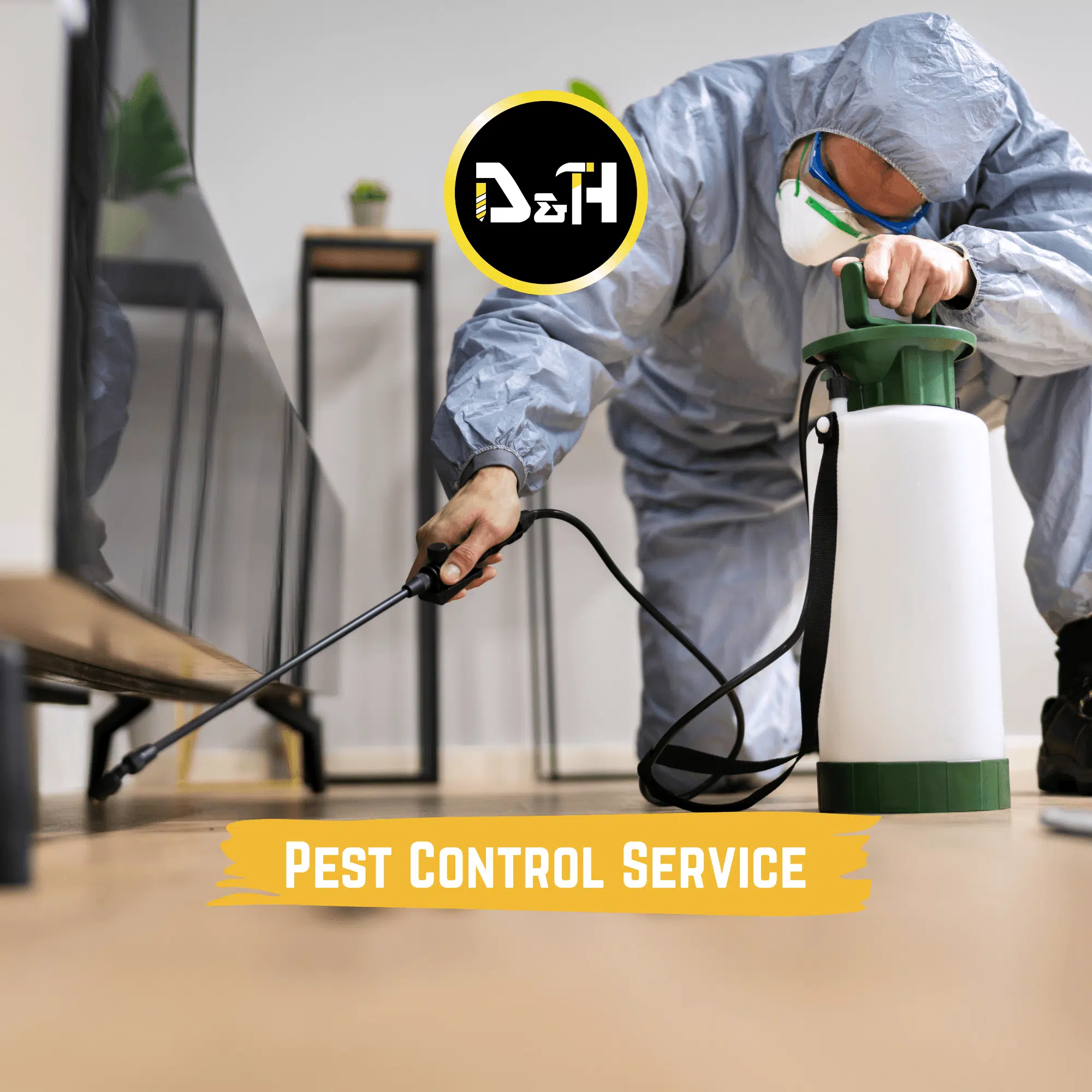 Pest Control Service By DrillnHammer